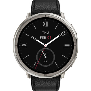 Amazfit W2433EU1N Smartwatch Relógio Desportivo 3,35 cm (1.32") AMOLED Digital 466 x 466 pixels Ecrã táctil Prateado