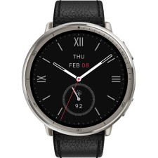 Amazfit W2433EU1N Smartwatch Relógio Desportivo 3,35 cm (1.32") AMOLED Digital 466 x 466 pixels Ecrã táctil Prateado