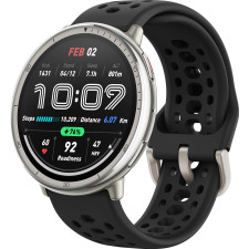 Amazfit Active 2 3,35 cm (1.32") AMOLED Digital 466 x 466 pixels Ecrã táctil Prateado GPS