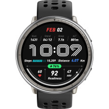 Amazfit Active 2 3,35 cm (1.32") AMOLED Digital 466 x 466 pixels Ecrã táctil Prateado GPS