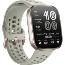 Amazfit Bip 6 Stone 5 cm (1.97") AMOLED Digital 390 x 450 pixels Ecrã táctil Dourado GPS