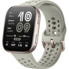 Amazfit Bip 6 Stone 5 cm (1.97") AMOLED Digital 390 x 450 pixels Ecrã táctil Dourado GPS