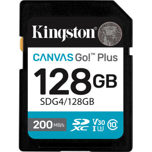 Kingston Technology Canvas Go! Plus 128 GB SDXC UHS-I Classe 10