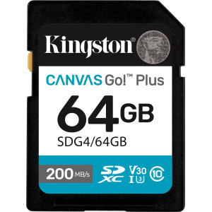 Kingston Technology Canvas Go! Plus 64 GB SDXC UHS-I Classe 10