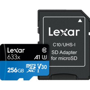 Lexar 633x 256 GB MicroSDXC UHS-I Classe 10