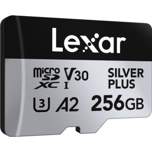 Lexar Professional SILVER PLUS 256 GB MicroSDXC UHS-I Classe 3