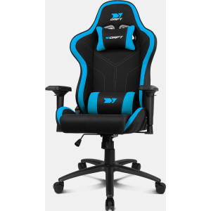 DRIFT DR110BL cadeira gaiming Poltrona de gaming Assento acolchoado Preto, Azul