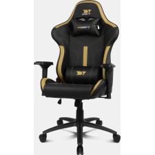 DRIFT DR350 Poltrona de gaming Assento acolchoado Dourado, Preto