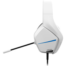 Krom Kopa Move Auscultadores Com fios Fita de cabeça Jogos Branco