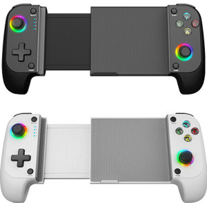 Mars Gaming MGPX controlador de jogo Preto Bluetooth USB Gamepad Analógico   Digital Android, Nintendo Switch, PlayStation 4,