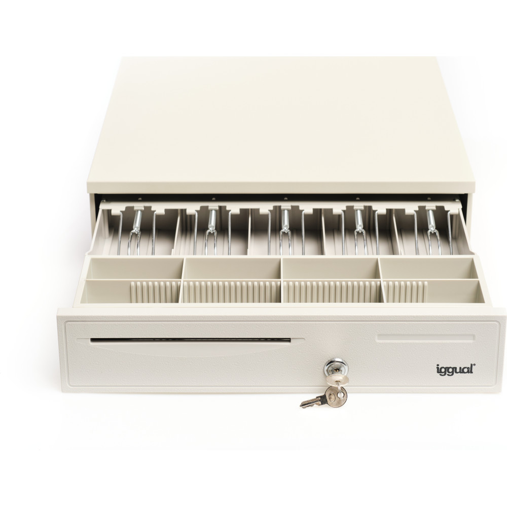 iggual IRON-50W Gaveta para caixa registadora manual e automática iggual IRON-50W Gaveta para caixa registadora manual e automática