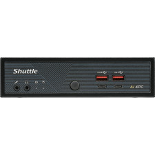 Shuttle Slim AI PC DN11H9 PC de 1,35L Preto 185H Intel SoC
