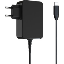 LC-Power LC-NB-GAN-65-C carregador de dispositivos móveis Computador portátil Preto AC Interior