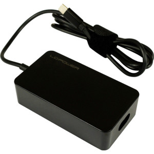 LC-Power LC-NB-PRO-45-C adaptador e transformador Interior 45 W Preto