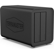 TerraMaster D5 HYBRID baía de discos PC Preto