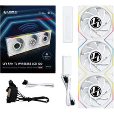Lian Li 12RTLLCD1W3W Sistema de Arrefecimento de Computador Caixa de computador Ventoinha 12 cm Branco