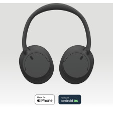 Sony WH-CH720 Auscultadores Com fios e sem fios Fita de cabeça Chamadas Música USB Type-C Bluetooth Preto
