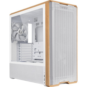 Lian Li Lancool LAN217W caixa para computador Midi Tower Branco, Madeira