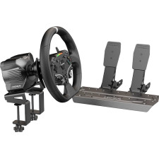 Moza Racing RS053 controlador de jogo Preto USB Volante + Pedais PC, Xbox One, Xbox Series S, Xbox Series X