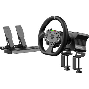 Moza Racing RS20 controlador de jogo Preto Volante + Pedais PC