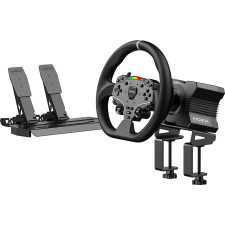 Moza Racing RS20 controlador de jogo Preto Volante + Pedais PC