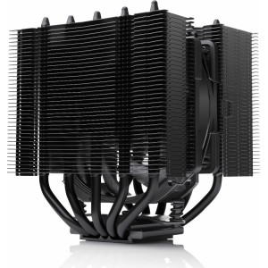 Noctua NH-D12L Processador Arrefecimento a ar 12 cm Alumínio, Preto 1 unidade(s)
