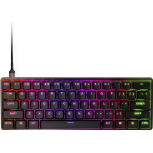 Steelseries Apex 9 Mini teclado Jogos USB QWERTY Inglês (Estados Unidos) Preto