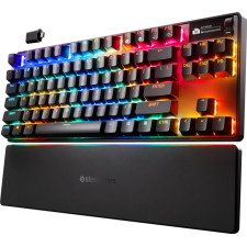 Steelseries APEX PRO TKL WIRELESS GEN 3 teclado Jogos USB + RF Wireless + Bluetooth Inglês (Estados Unidos) Preto