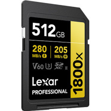 Lexar Professional 1800x 512 GB SDXC UHS-II Classe 10