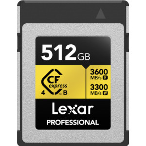 Lexar LCXEXP4512G-RNENG cartão de memória 512 GB CFexpress tipo B