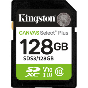 Kingston Technology Canvas Select Plus Gen3 128 GB SD UHS-I Classe 10