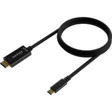 AISENS A109-0624 adaptador de cabo de vídeo 1,8 m USB Type-C HDMI Type A (Standard) Preto