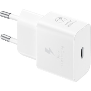 Samsung EP-T2510NWEGWW carregador de dispositivos móveis Universal Branco USB Carregamento rápido Interior