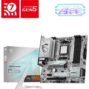 MSI B850M GAMING PLUS WIFI AMD B850 Ranhura AM5 micro ATX