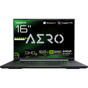GIGABYTE AERO X16 1VH93PTC94AH laptop portátil Copilot+ PC AMD Ryzen AI 7 350 Computador portátil 40,6 cm (16") WQXGA 16 GB