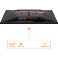 AOC G4 Q27G4ZR monitor de ecrã 68,6 cm (27") 2560 x 1440 pixels Quad HD LED Preto, Vermelho