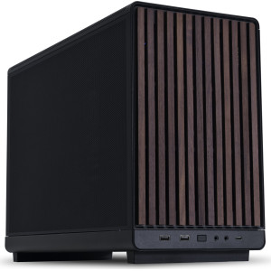 Lian Li A3-mATX Micro Tower Preto, Madeira