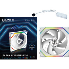 Lian Li UNI FAN SL Wireless 120 Caixa de computador Ventoinha 12 cm Branco 1 unidade(s)