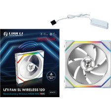 Lian Li UNI FAN SL Wireless 120 Reverse Blade Caixa de computador Ventoinha 12 cm Branco 1 unidade(s)