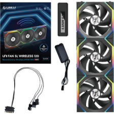 Lian Li UNI FAN SL Wireless 120 Caixa de computador Ventoinha 12 cm Preto 3 unidade(s)