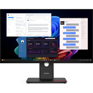 Lenovo ThinkVision T27UD-40 LED display 68,6 cm (27") 3840 x 2160 pixels 4K Ultra HD LCD Preto