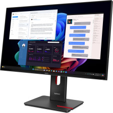 Lenovo ThinkVision T27UD-40 LED display 68,6 cm (27") 3840 x 2160 pixels 4K Ultra HD LCD Preto