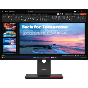 Lenovo ThinkVision T27QD-40 LED display 68,6 cm (27") 2560 x 1440 pixels Wide Quad HD Preto