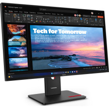 Lenovo ThinkVision T27QD-40 LED display 68,6 cm (27") 2560 x 1440 pixels Wide Quad HD Preto