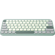 ASUS KW100 KEYBOARD GN UI 80 teclado Casa Bluetooth Verde, Café com leite
