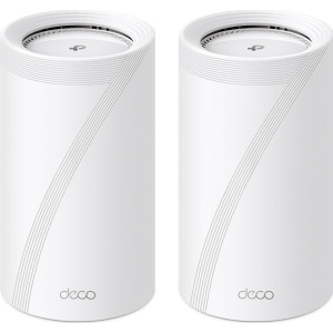 TP-Link Deco BE85 (2-Pack) Tri-band (2.4 GHz   5 GHz   6 GHz) Wi-Fi 7 (802.11be) Branco 4 Interno