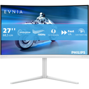 Philips Evnia 5000 27M2C5201L 00 LED display 68,6 cm (27") 1920 x 1080 pixels Full HD LCD Branco