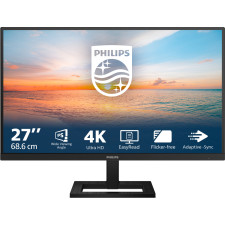 Philips 1000 series 27E1N1900AE 00 LED display 68,6 cm (27") 3840 x 2160 pixels 4K Ultra HD LCD Preto
