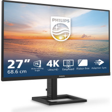 Philips 1000 series 27E1N1900AE 00 LED display 68,6 cm (27") 3840 x 2160 pixels 4K Ultra HD LCD Preto