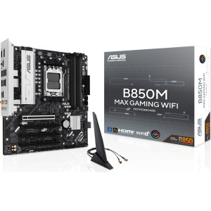 ASUS B850M MAX GAMING WIFI AMD B850 Ranhura AM5 micro ATX